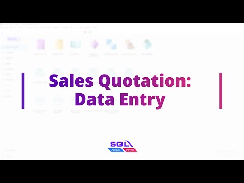 Create Sales Quotation