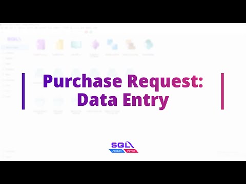 Create Purchase Request