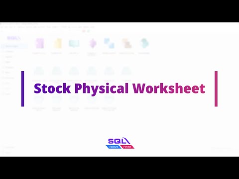 Print Stock Physical Worksheet