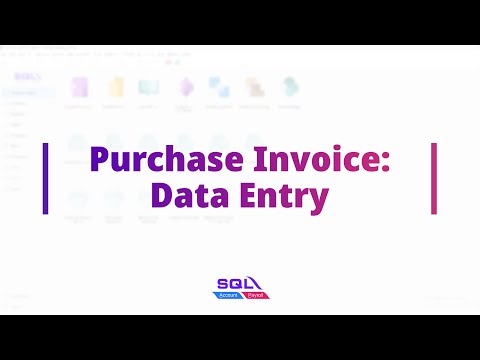 Create Purchase Invoice