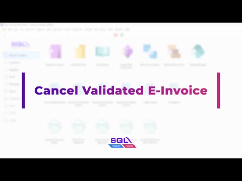 How To Cancel E-Invoice
